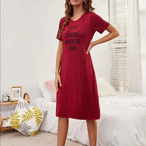SHEIN Other - Long graphic nightshirt​​​​​​​​​​​​​​​​​​​​​